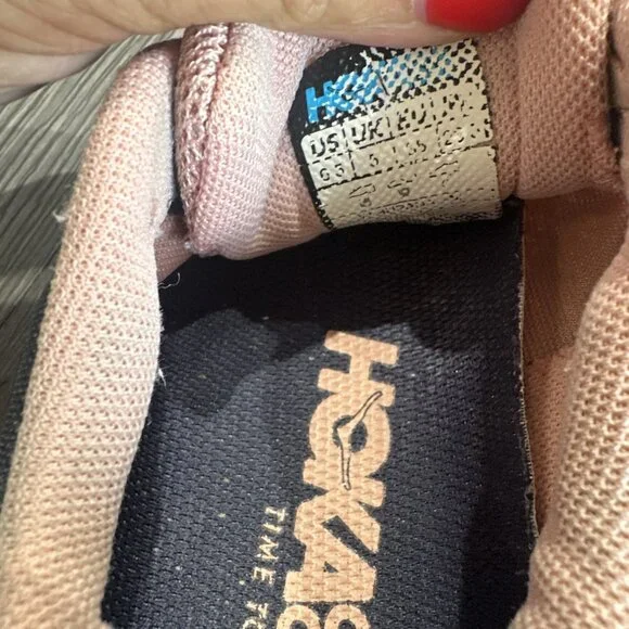 Hoka One One Womens Hupana EM 1099737 DPMIN Pink Running Shoes Sneakers Sz 6.5 - Picture 9 of 9